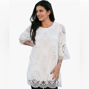 Simply couture Tunic top size Small